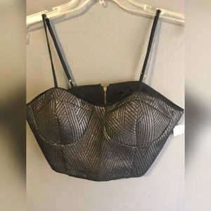 Glitter bustier bralette ! Forever 21